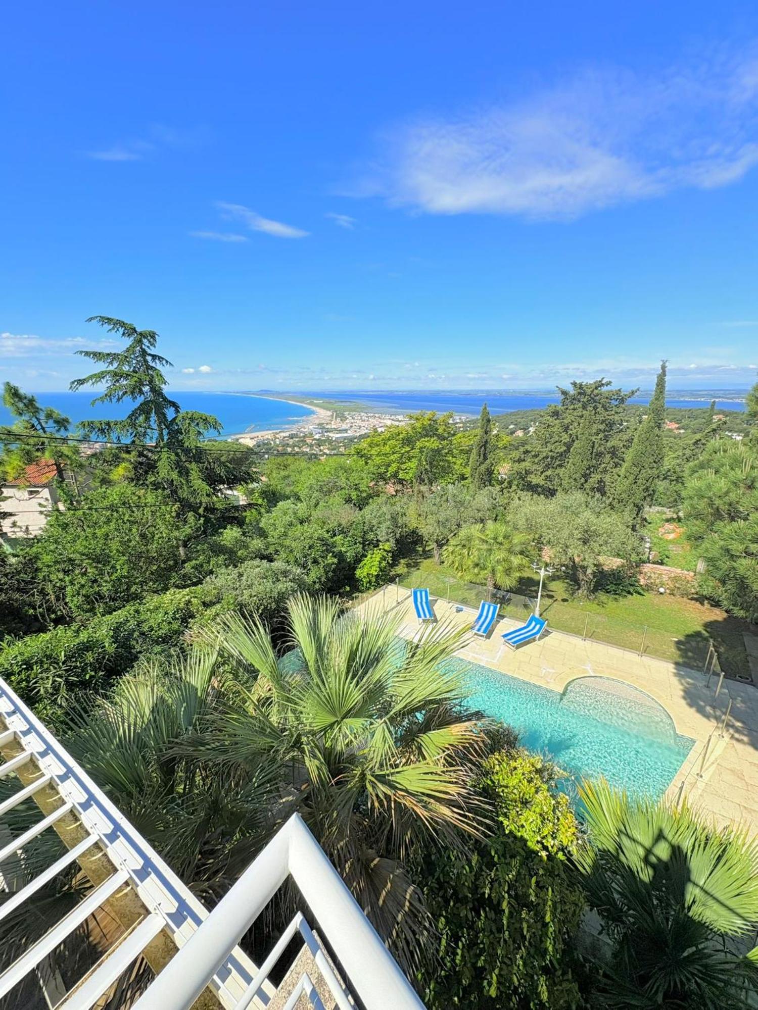 Atlantide - Somptueuse Villa Classee 4 Etoiles - Saint-Clair - Vue Exceptionnelle - Piscine Sete Exterior photo